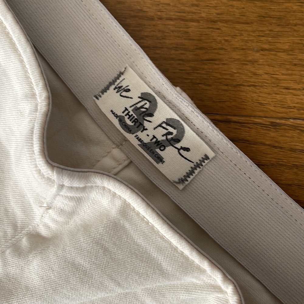 We The Free Pull On Jeans 32 | Stretch | Must Have | Cream Jeans 32 | NWT - Picture 5 of 10